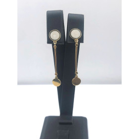 Сережки из красного золота